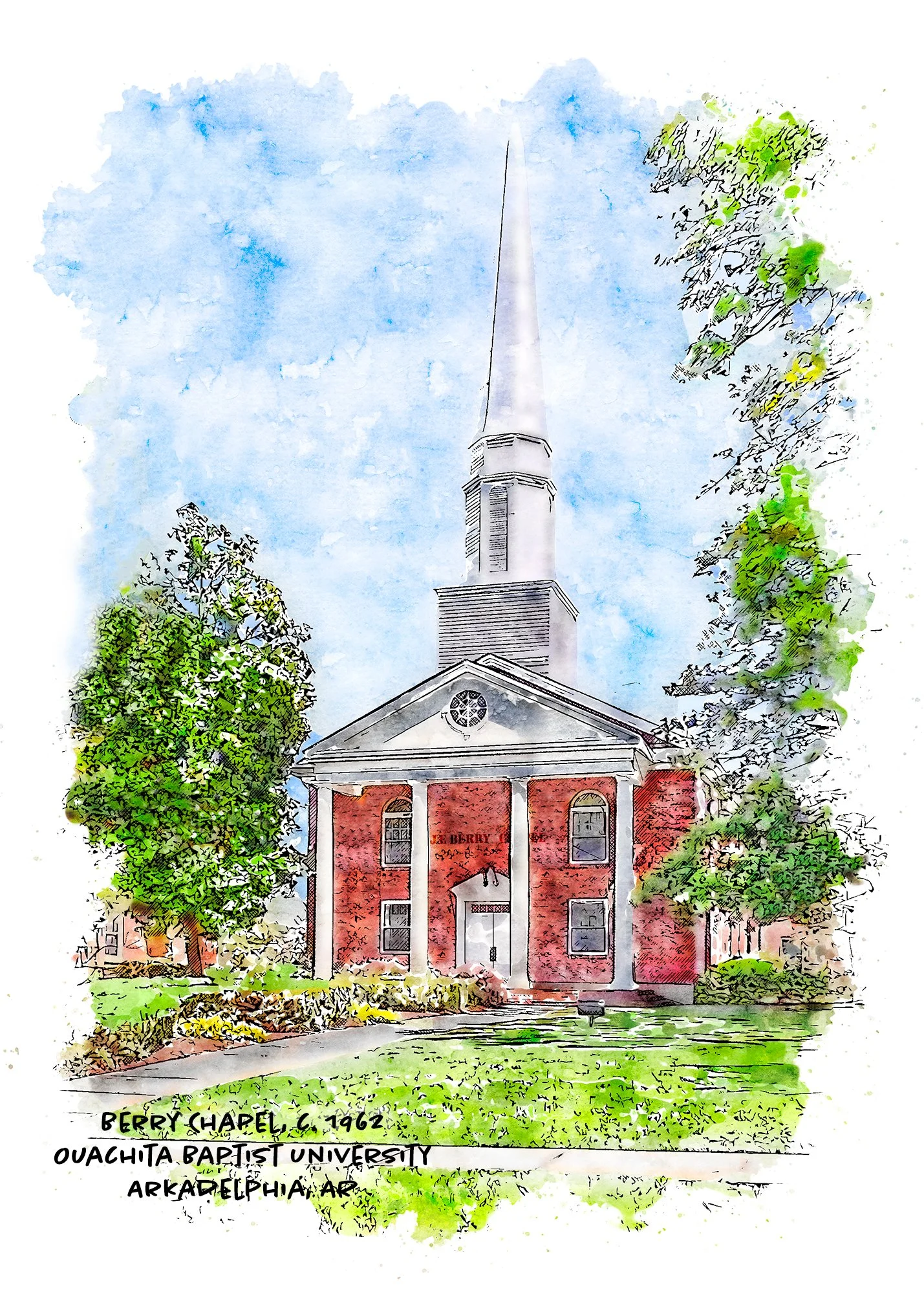 Berry Chapel Ouachita Baptist University, Arkadelphia, Arkansas